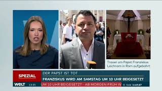 kleine Panne auf "Welt" (22.04.2025, 13:35 Uhr)