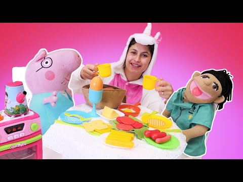 Çocuk videoları! Unicorn Kafe - Yemek yapma oyunları - Ayşe ile ÖZEL BÖLÜMLER!