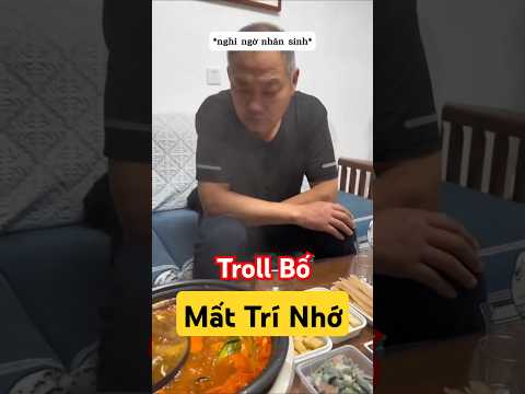 Troll Bố Mất Trí Nhớ! 🤔🔥 #giaitri #tiktok # #haihuoc #thuthach24h #shorts #mattomohon