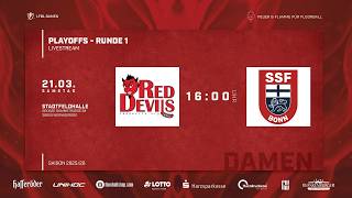 Playoffs 1. FBL Damen - Red Devils Wernigerode vs. SFF Dragons Bonn - 16:00