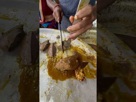 अमन भाई पूरा कलेजी खिलाते हैं #streetfood #muttonrecepi #food #foodie #indianfood #food