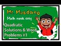 Understanding the Quadratic Formula and Discriminant