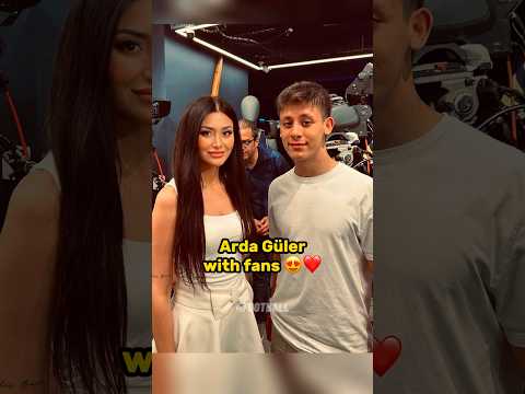 Arda Güler with Fans 😍❤️ #shorts #viral #ardagüler