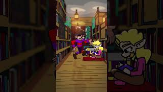 Marie just wants to read in peace! #everybodydotheflop  #animation #artist #art