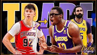 The SURPRISE KEY to the Lakers' Backup BIG Trade? (Bulls INTERESTED In LAL's Hustle Forward)