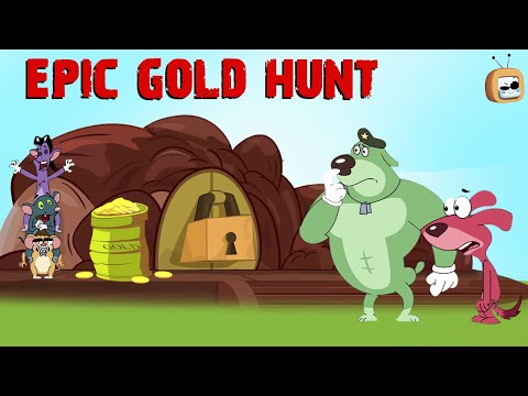 Rat-A-Tat: The Epic Gold Hunt Adventure in the Mysterious Cave| English cartoons for kids