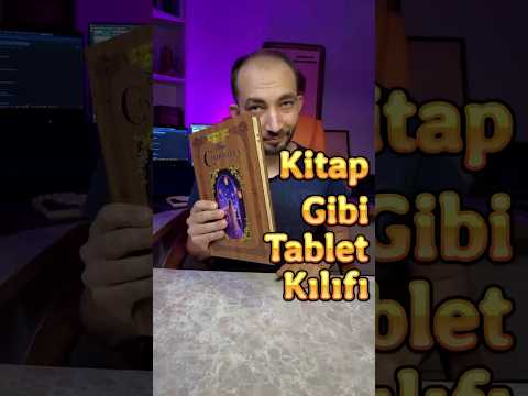 Kitap Görünümlü Tablet Kılıfı