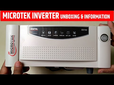 Microtek Inverter/UPS Unboxing and Information |