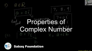 Properties of Complex Number