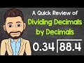 Dividing Decimals: Key Concepts and Techniques