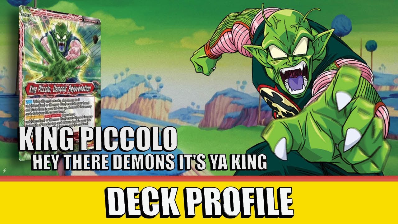 King Piccolo (R) | Deck Profile | Dragon Ball Super TCG