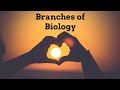 Biology Fields and Concepts