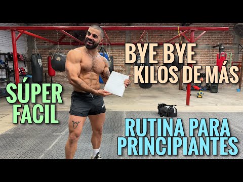 ¿Cómo empezar HACER EJERCICIO? Rutina para Principiantes (20 Minutos) Bye Bye Kilos de Más en Casa