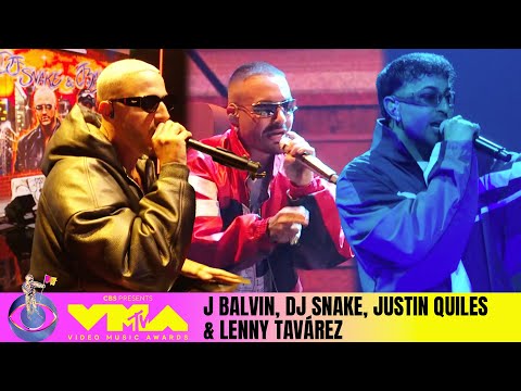 J Balvin, DJ Snake, Justin Quiles, & Lenny Tavárez Perform 'Zun Zun / Noventa' | 2025 VMAs