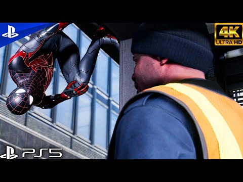 Marvel's Spider Man PS5 Gameplay 4K | Ultra Realistic Graphics [No Commentary]