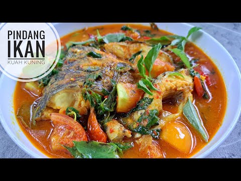 RESEP PINDANG IKAN KUAH KUNING SEGERR BANGET