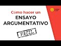 Argumentative Essay Structure and Components