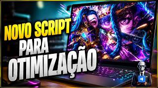 NOVO SCRIPT DE OTIMIZAÇÃO WINDOWS 10/11: Mais FPS e Menos Memória RAM no PC Fraco!