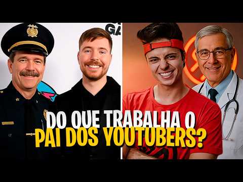 Profisão dos Pais dos Youtubers *MrBeast, Enaldinho, Felipe e Luccas Neto, Davy, Rezendeevil, Lizx