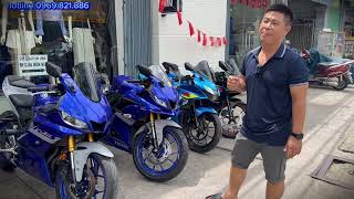 619-|Dương motor| cập nhật xe mới về liên tục #cbr250rr #r3 #r15 #gsxr150