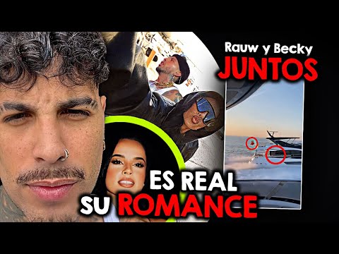 RAUW y ''BECKY G'' VISTOS EN EL MISMO YATE...!! 😱ROSALÍA DEBASTADA...!! 🤬 *pruebas*