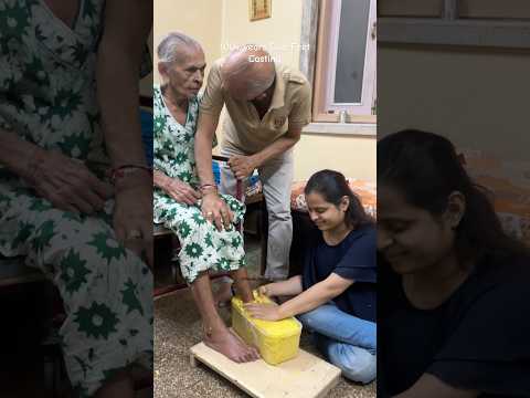 100+ Years Baa ❤️ #3dhandcasting #ashirwadhandcasting #handcasting #memories #keepsake #viralvideo