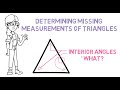 Finding Missing Angles in Triangles