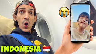 My Brother Going To Indonesia ✈️| Pumpi Video Call Mein Udas Hogaya 🥹|