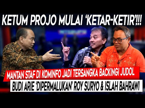 Ketar-Ketir❗Mantan Staf Di Kominfo Jadi Tersangka Judol, Budi Arie Dipermalukan Roy Suryo-Cak Islah