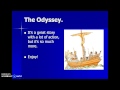 Understanding Key Concepts in the Odyssey