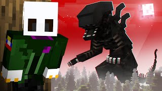 Hubo una Invasión de ALIENS en mi Mundo de Minecraft   | Xenomorfos