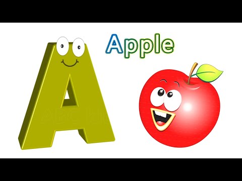 Alphabet song for toddlers | A for apple | ABC kid's song #abcd