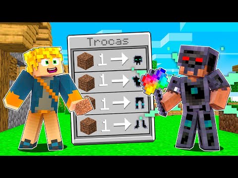AVARITIA VIROU MEU AMIGO E ME AJUDOU A ZERAR O MINECRAFT