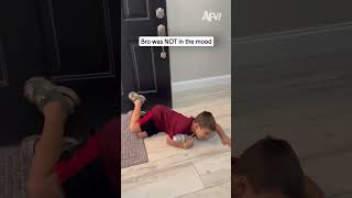 Bro was NOT in the mood