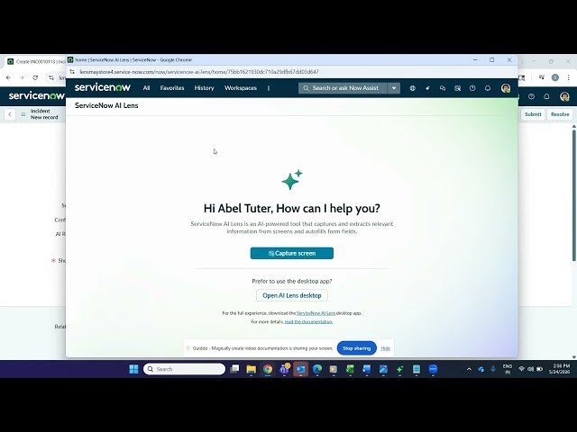 ServiceNow AI Lens - Now Available Directly from Your Browser