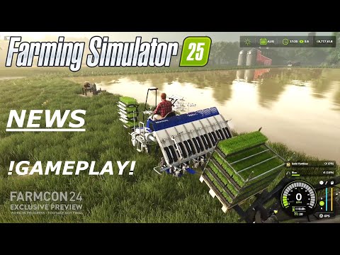 Farming Simulator 25 GAMEPLAY NEWS!