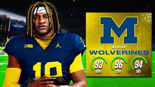MICHIGAN IS #1 TEAM IN COLLEGE FOOTBALL 26! FULL SEASON DYNASTY S1