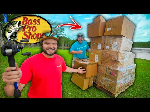 I Bought A Pallet Of BASS PRO SHOPS Fishing Returns For $1,500