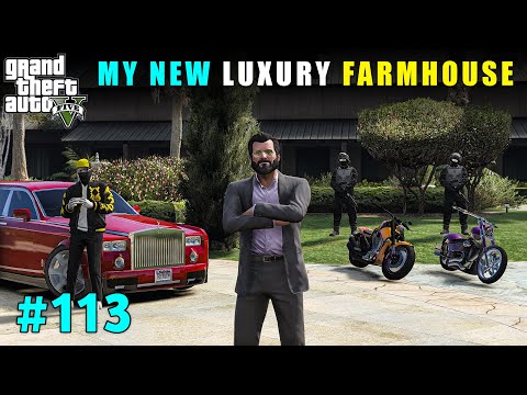 Finally Upgrading Our New Luxury Farmhouse | Gta V Gameplay