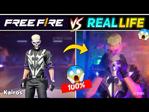 Free Fire Characters In Real Life || Free Fire Real Character || FF Characters In Real Life