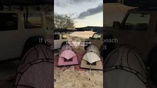 Beach camping anyone?