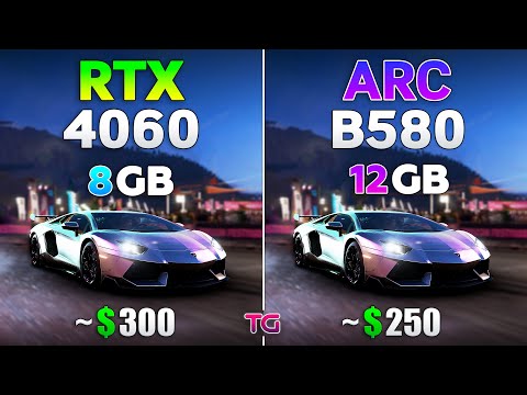 ARC B580 vs RTX 4060 - Test in 10 Games