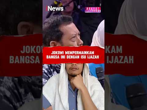Jokowi mempermainkan bangsa ini #dialectique #dialektika #prabowo #gibran #jokowi #ijazahjokowi