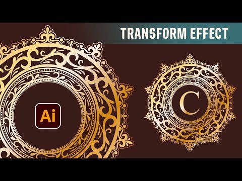 Design a VIP Royal Badge - Logo with brushes and the Transform Tool in Adobe Illustrator