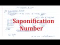 Saponification and Fat Composition Concepts