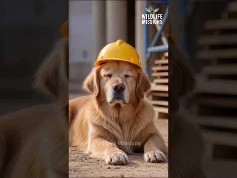 공사장에서 고립된 할아버지를 구조한 개 🐕🏗 #반려견 #교훈