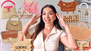The Best Summer 2025 Designer Bags | Wicker & Raffia- Chanel Must Haves, Louis Vuitton, Celine, Dior