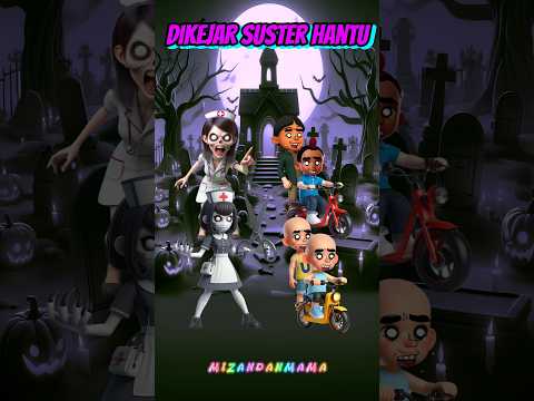Teman Upin Ipin main di rumahsakit hantu suster marah #upinipin #animasi