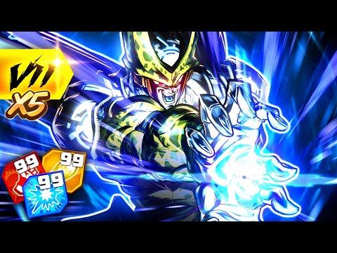 🥶¿PUEDE SER UN TOP 10? X5 ZENKAI y ARTES al MÁXIMO CELL LF Dragon Ball Legends