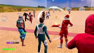 Cree que el es el jugador 456 😂| Juegos del Calamar en Fortnite